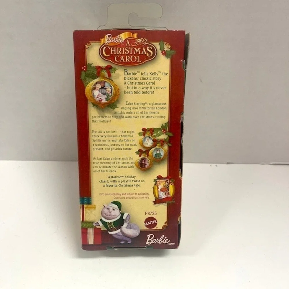 Barbie in A Christmas Carol Christmas Spirit Kelly‎ Doll 2008 Mattel P8735 NIB